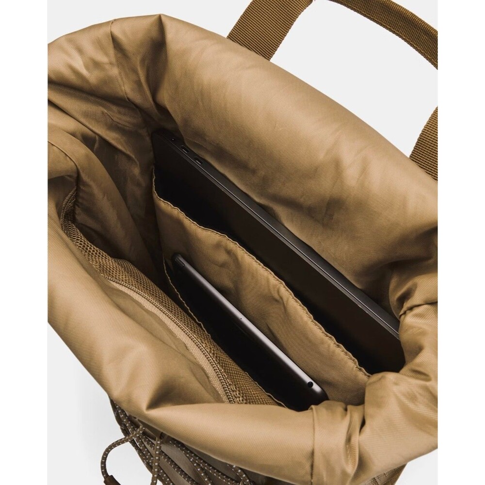 Under Armour UA Summit Small Backpack Coyote Camel Brown Waterproof $140 NEW - Picture 5 of 16